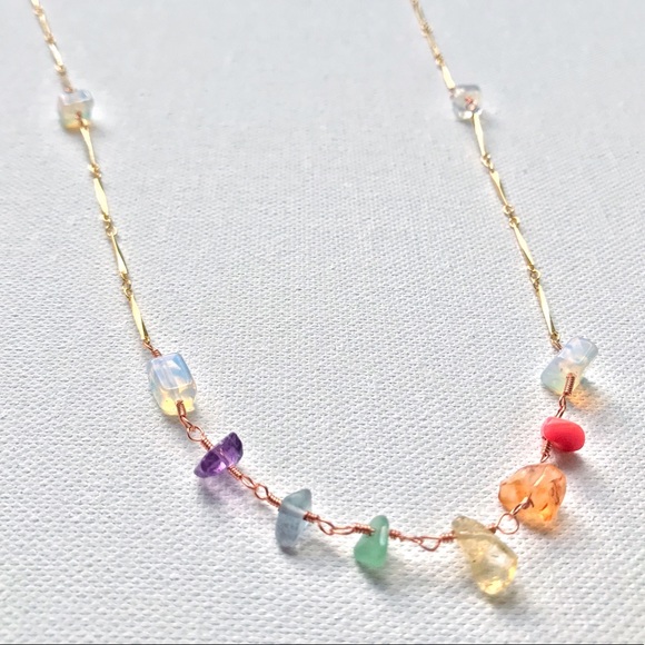 Rainbow 🌈 Mask Holder Chain Necklace